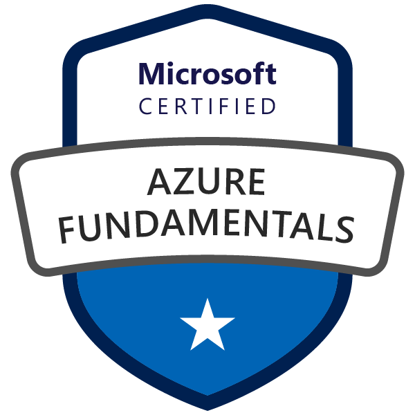 Microsoft Azure Fundamentals Certification